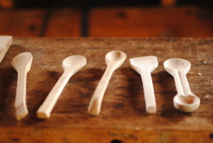 Wooden Spoons by Jennifer Raven